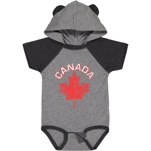 Inktastic Canada Maple Leaf Boys or Girls Baby Bodysuit