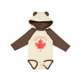 thumbnail image 1 of Inktastic Canada Maple Leaf Boys or Girls Long Sleeve Baby Bodysuit, 1 of 5