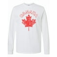 thumbnail image 1 of Inktastic Canada Maple Leaf Long Sleeve T-Shirt, 1 of 5