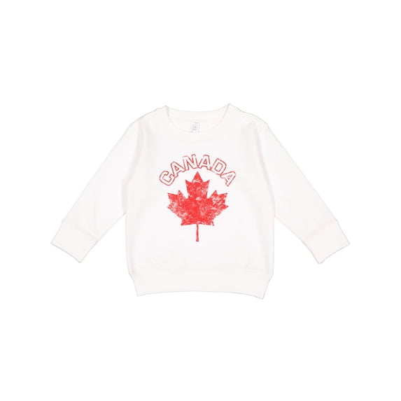 Inktastic Canada Maple Leaf Toddler Sweatshirt