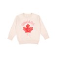 thumbnail image 1 of Inktastic Canada Maple Leaf Toddler Sweatshirt, 1 of 4