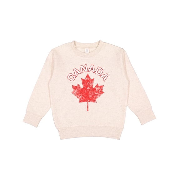 Inktastic Canada Maple Leaf Toddler Sweatshirt