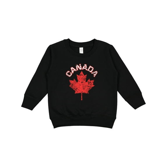 Inktastic Canada Maple Leaf Toddler Sweatshirt