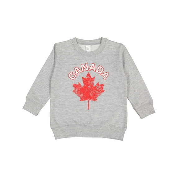 Inktastic Canada Maple Leaf Toddler Sweatshirt