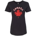 thumbnail image 1 of Inktastic Canada Maple Leaf Women's T-Shirt, 1 of 5