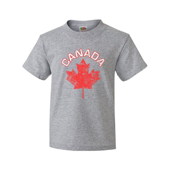 Inktastic Canada Maple Leaf Youth T-Shirt