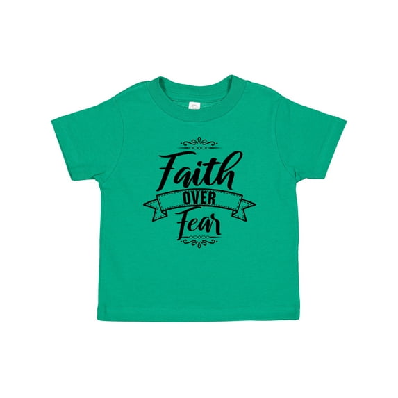 Inktastic Cancer Awareness Faith Over Fear Boys or Girls Baby T-Shirt