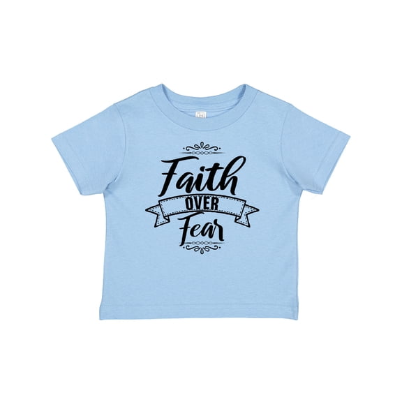 Inktastic Cancer Awareness Faith Over Fear Boys or Girls Baby T-Shirt