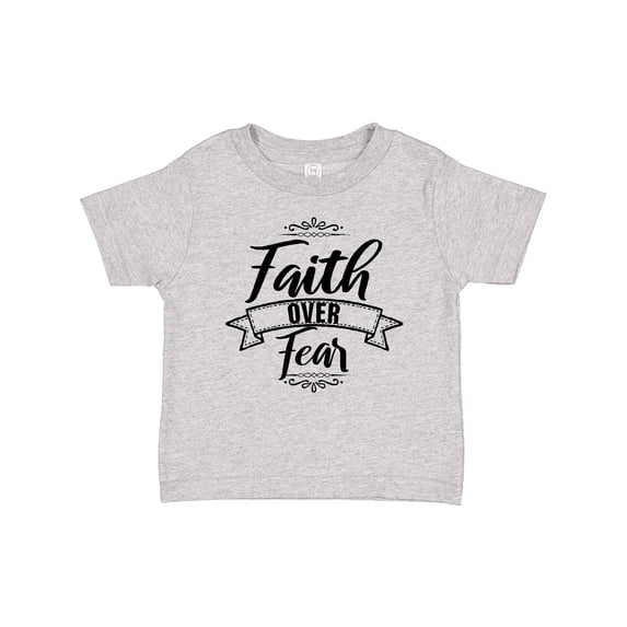Inktastic Cancer Awareness Faith Over Fear Boys or Girls Baby T-Shirt