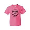 thumbnail image 1 of Inktastic Cancer Awareness Faith Over Fear Youth T-Shirt, 1 of 5