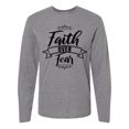 thumbnail image 1 of Inktastic Cancer Awareness Faith over Fear Long Sleeve T-Shirt, 1 of 5