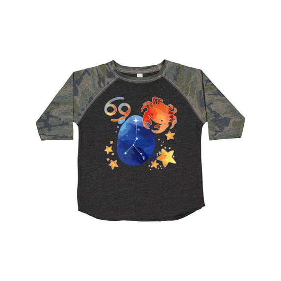 Inktastic Cancer Crab Constellation Zodiac Sign Illustration Boys or Girls Toddler T-Shirt