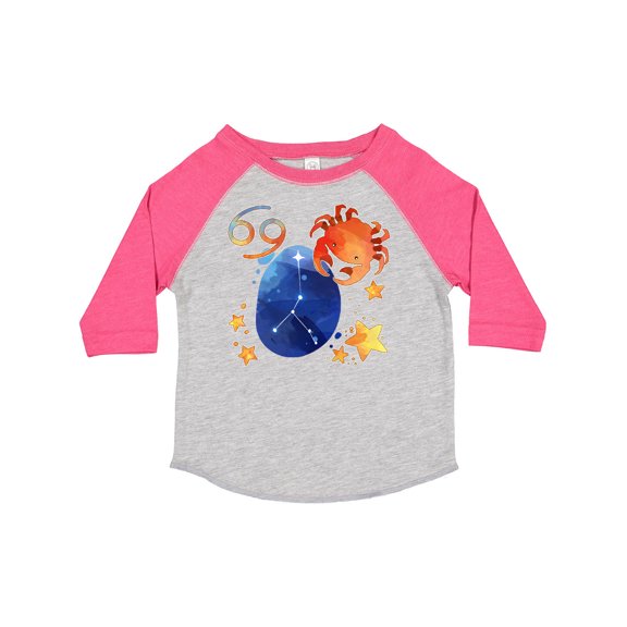 Inktastic Cancer Crab Constellation Zodiac Sign Illustration Boys or Girls Toddler T-Shirt