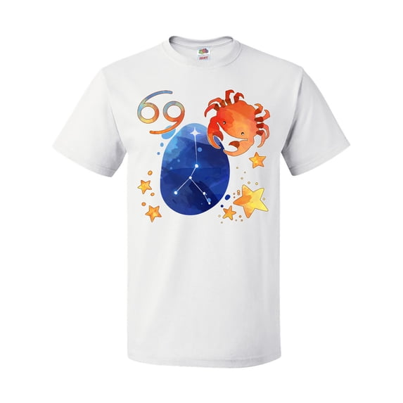 Inktastic Cancer Crab Constellation Zodiac Sign Illustration T-Shirt