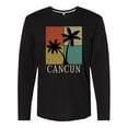 thumbnail image 1 of Inktastic Cancun Mexico Beach Vacation Long Sleeve T-Shirt, 1 of 5
