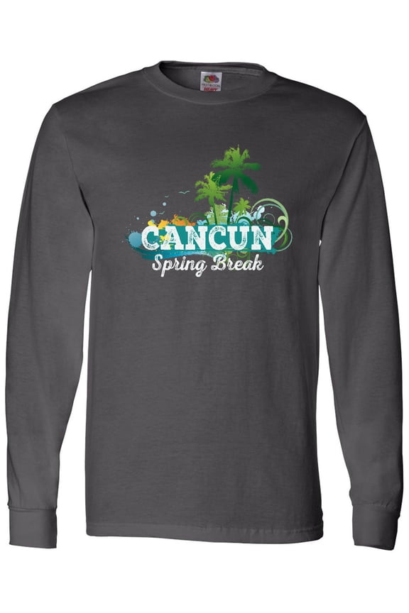 Cancun Mexico Spring Break Long Sleeve T-Shirt