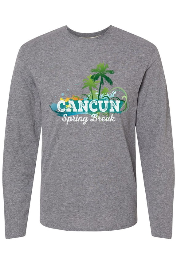 Cancun Mexico Spring Break Long Sleeve T-Shirt
