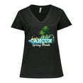 thumbnail image 1 of Inktastic Cancun Mexico Spring Break Women's Plus Size V-Neck T-Shirt, 1 of 5