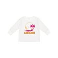 thumbnail image 1 of Inktastic Cancun Mexico Sunset Girls Long Sleeve Toddler T-Shirt, 1 of 5