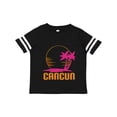 thumbnail image 1 of Inktastic Cancun Mexico Sunset Girls Toddler T-Shirt, 1 of 5