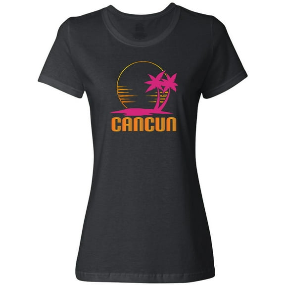 Inktastic Cancun Mexico Sunset Women's T-Shirt