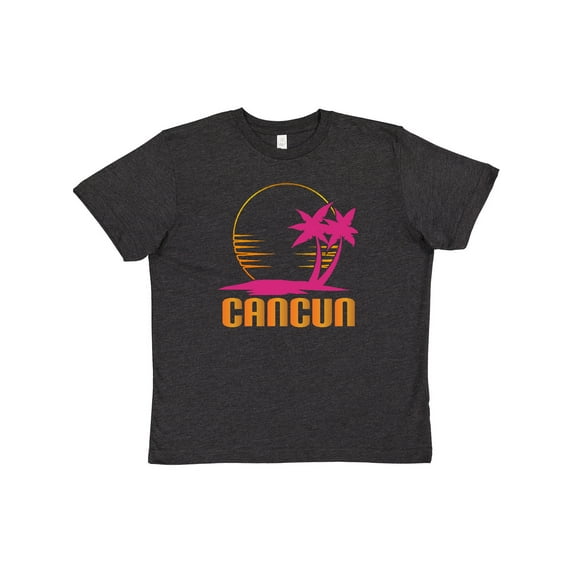Inktastic Cancun Mexico Sunset Youth T-Shirt