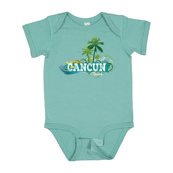 Inktastic Cancun Mexico Tropical Vacation Beach Boys or Girls Baby Bodysuit