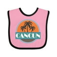 thumbnail image 1 of Inktastic Cancun Mexico Vacation Boys or Girls Baby Bib, 1 of 4