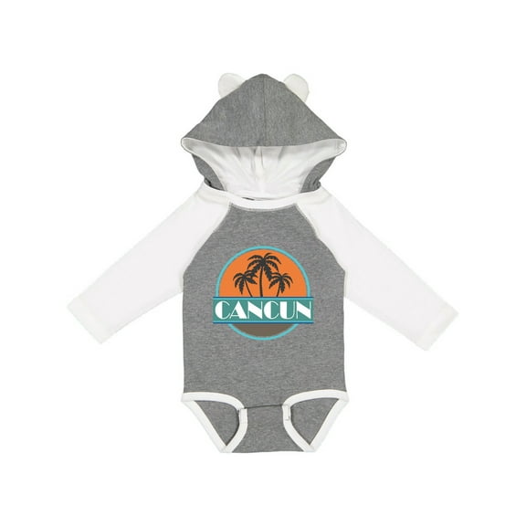 Inktastic Cancun Mexico Vacation Boys or Girls Long Sleeve Baby Bodysuit