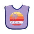 thumbnail image 1 of Inktastic Cancun Mexico Vacation Trip Boys or Girls Baby Bib, 1 of 4
