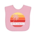 thumbnail image 1 of Inktastic Cancun Mexico Vacation Trip Boys or Girls Baby Bib, 1 of 4