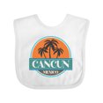 thumbnail image 1 of Inktastic Cancun Mexico Vacation Trip Boys or Girls Baby Bib, 1 of 4