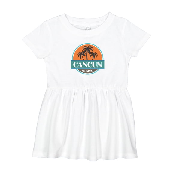 Inktastic Cancun Mexico Vacation Trip Girls Baby Dress