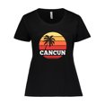 thumbnail image 1 of Inktastic Cancun Mexico Vacation Trip Women's Plus Size T-Shirt, 1 of 5