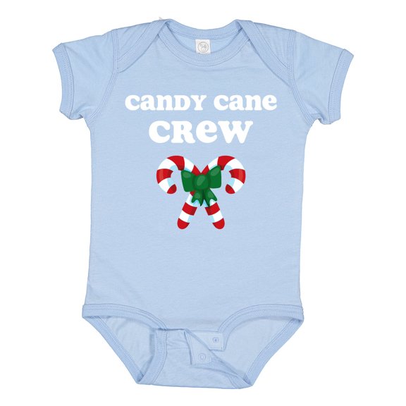 Inktastic Candy Cane Crew Boys or Girls Baby Bodysuit