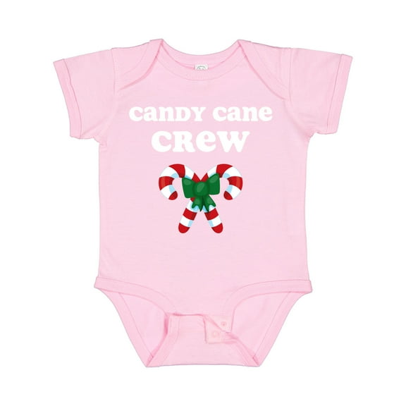 Inktastic Candy Cane Crew Boys or Girls Baby Bodysuit