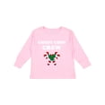 thumbnail image 1 of Inktastic Candy Cane Crew Boys or Girls Long Sleeve Toddler T-Shirt, 1 of 5