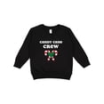 thumbnail image 1 of Inktastic Candy Cane Crew Toddler Sweatshirt, 1 of 4