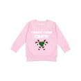 thumbnail image 1 of Inktastic Candy Cane Crew Toddler Sweatshirt, 1 of 4