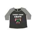 thumbnail image 1 of Inktastic Candy Cane Crew Women's Plus Size T-Shirt, 1 of 5