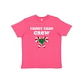 thumbnail image 1 of Inktastic Candy Cane Crew Youth T-Shirt, 1 of 5