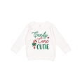 thumbnail image 1 of Inktastic Candy Cane Cutie Toddler Sweatshirt, 1 of 4