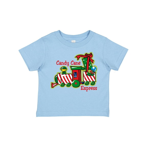 Inktastic Candy Cane Express Boys or Girls Toddler T-Shirt