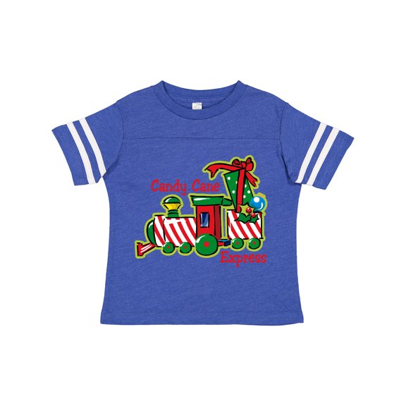 Inktastic Candy Cane Express Boys or Girls Toddler T-Shirt
