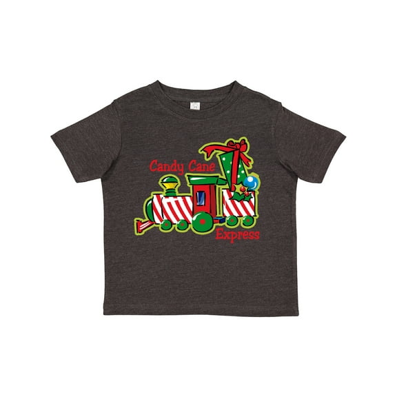 Inktastic Candy Cane Express Boys or Girls Toddler T-Shirt
