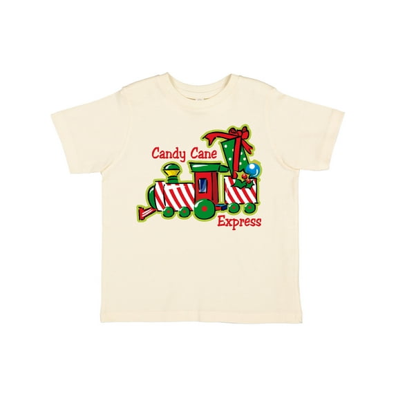 Inktastic Candy Cane Express Boys or Girls Toddler T-Shirt