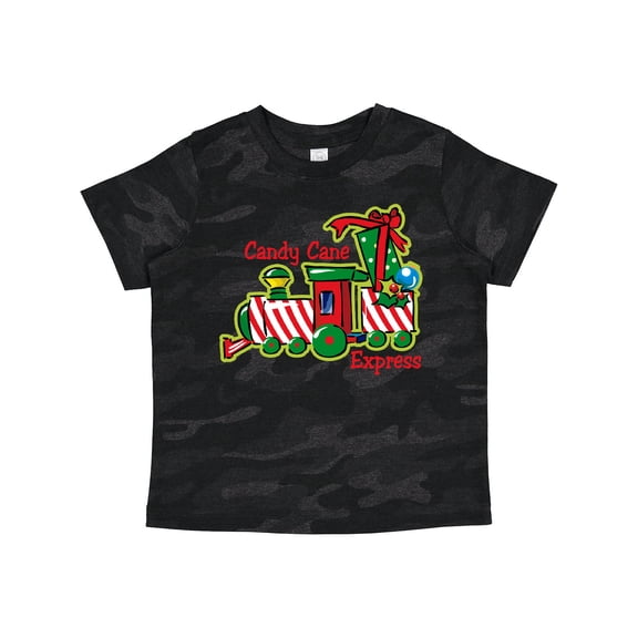 Inktastic Candy Cane Express Boys or Girls Toddler T-Shirt