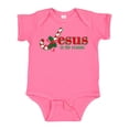 thumbnail image 1 of Inktastic Candy Cane Jesus Boys or Girls Baby Bodysuit, 1 of 5