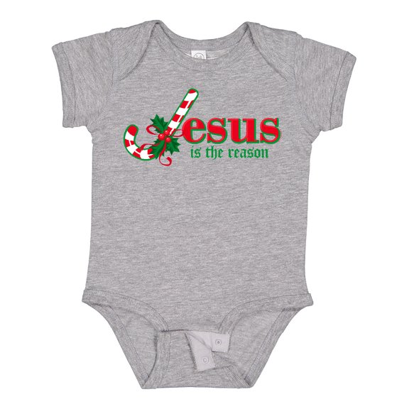 Inktastic Candy Cane Jesus Boys or Girls Baby Bodysuit