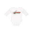 thumbnail image 1 of Inktastic Candy Cane Jesus Boys or Girls Long Sleeve Baby Bodysuit, 1 of 5